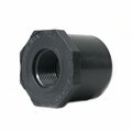 Thrifco Plumbing 1-1/2 Inch x 1/2 Inch Slip x Threaded PVC Bushing SCH 80 8213472